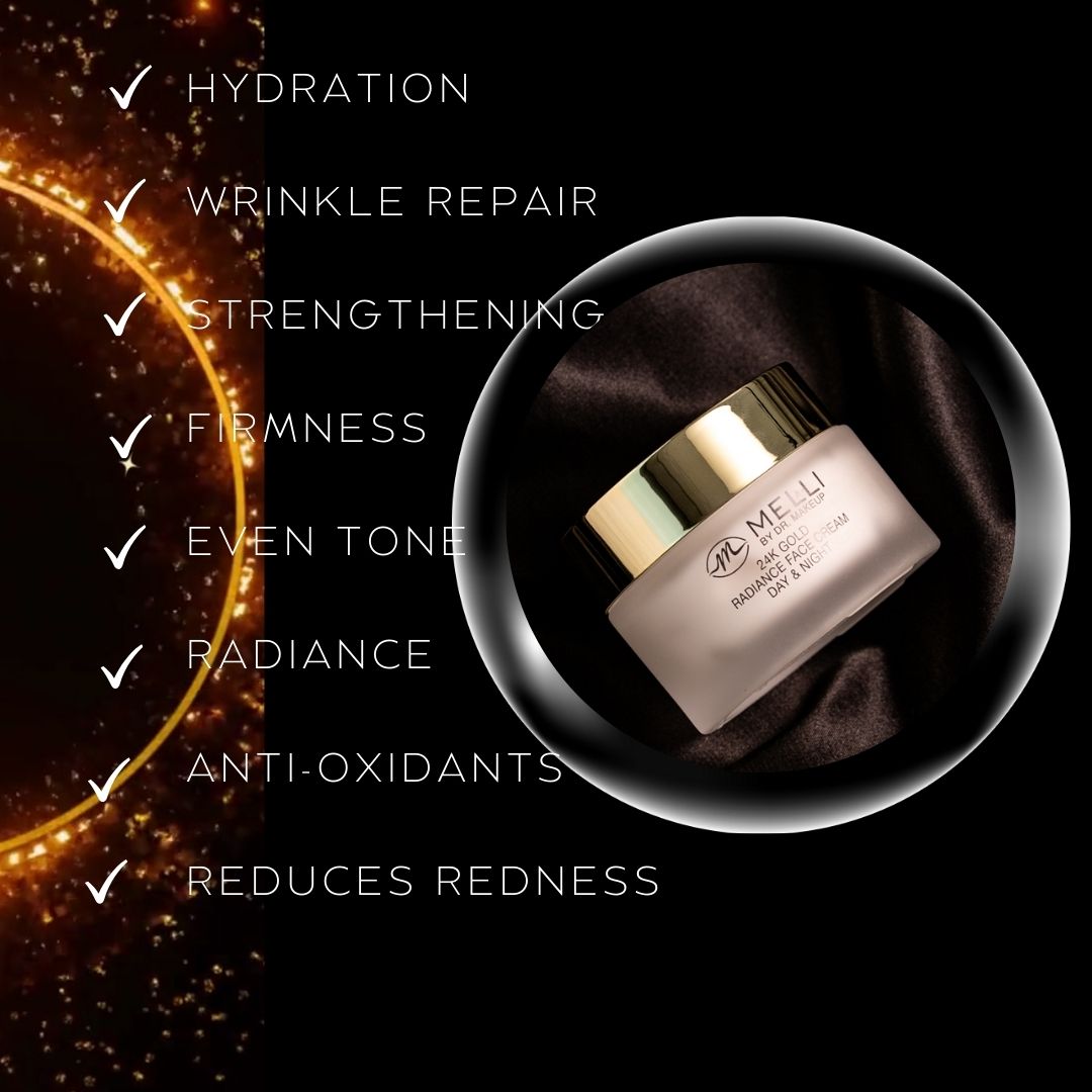 24k gold radiance face cream