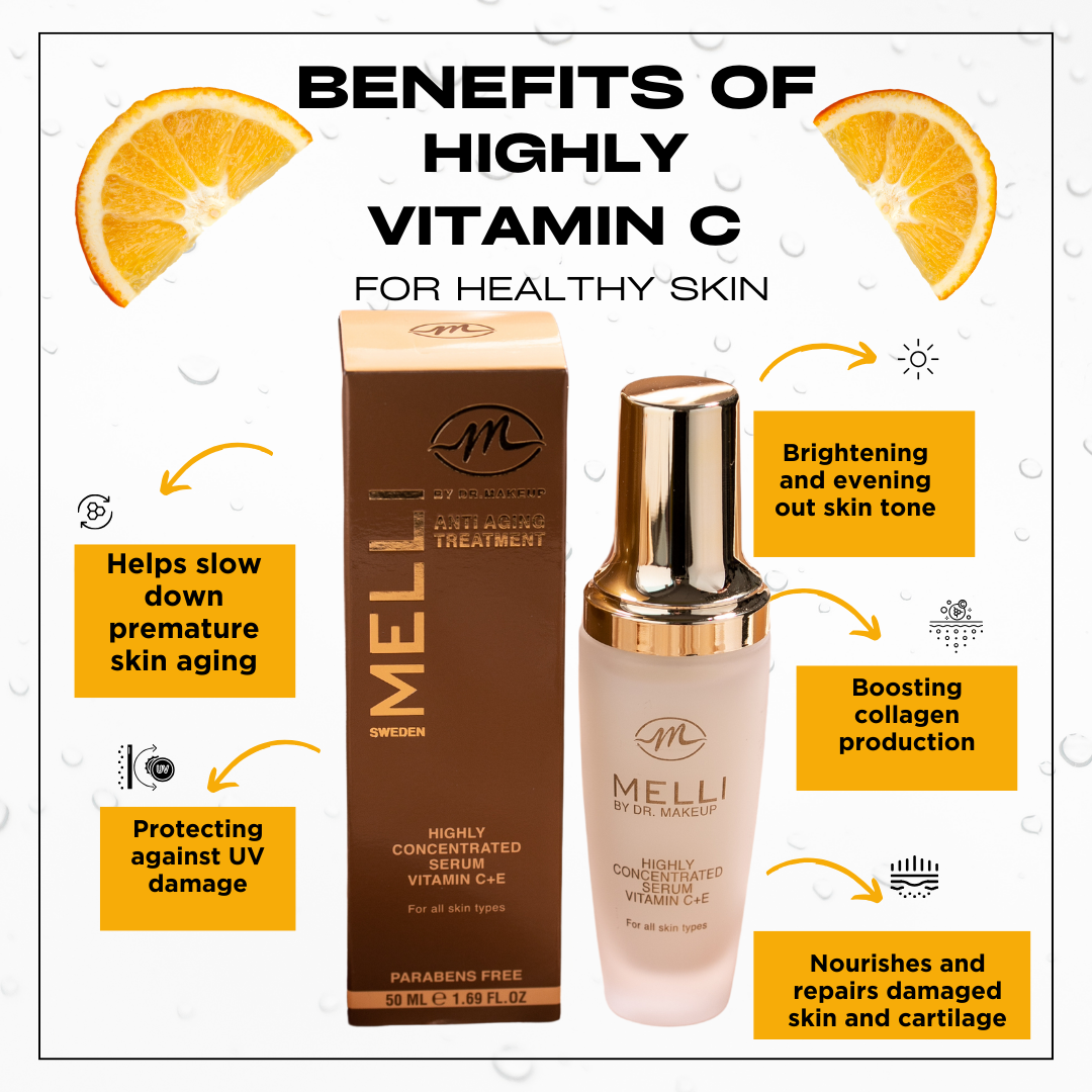 Ljus upp och stramar upp din hud med vårt potenta C- och E-vitaminserum. Minska fina linjer och skydda mot angripare.