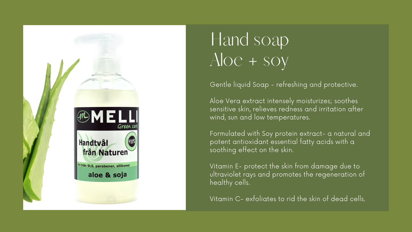 Handseife Aloe & Soja / 500 ml