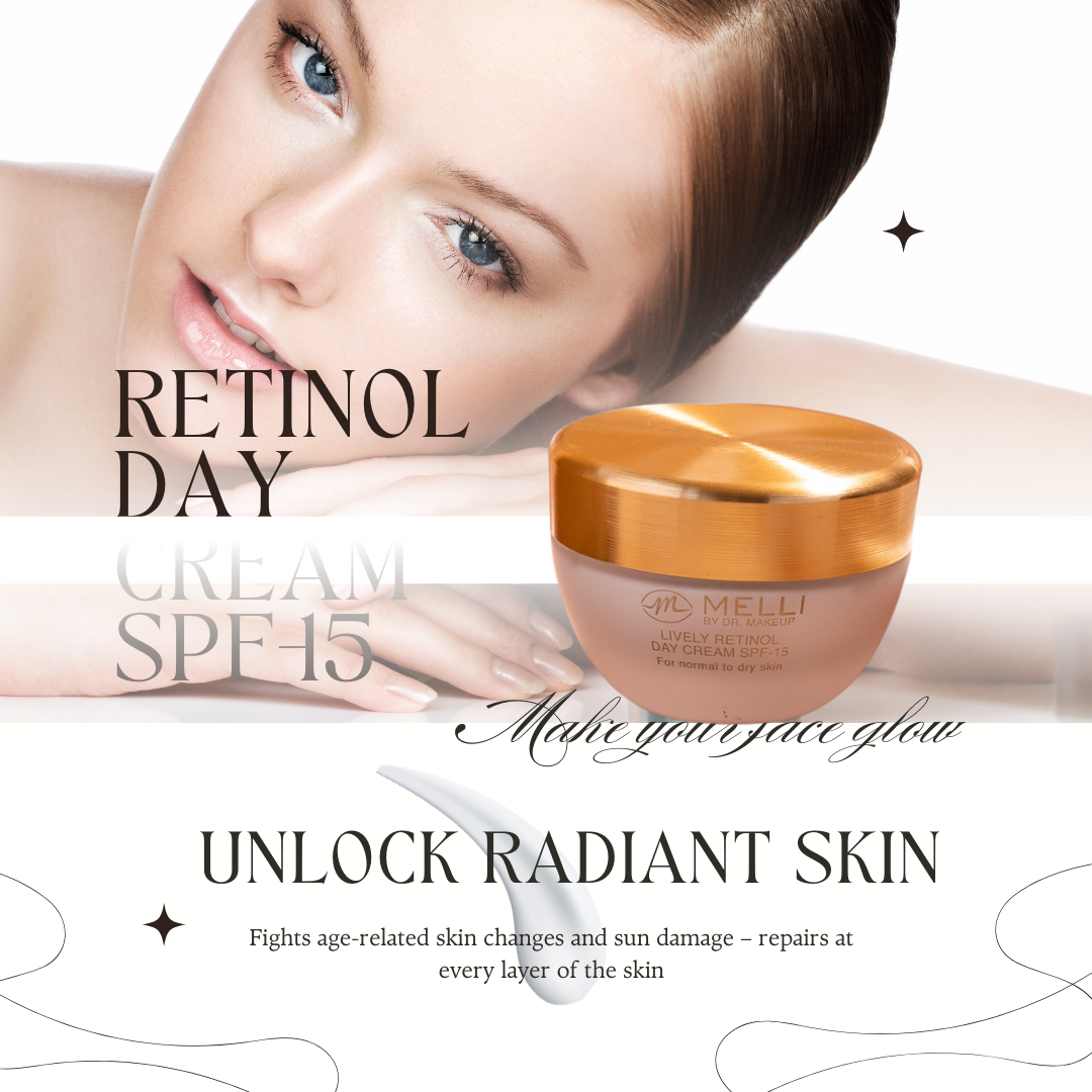 Fuktgivande dagkräm med SPF-15 ger djup vård och är berikad med mikrokapslar av retinol och vitamin E för en mjuk och strålande hy.
