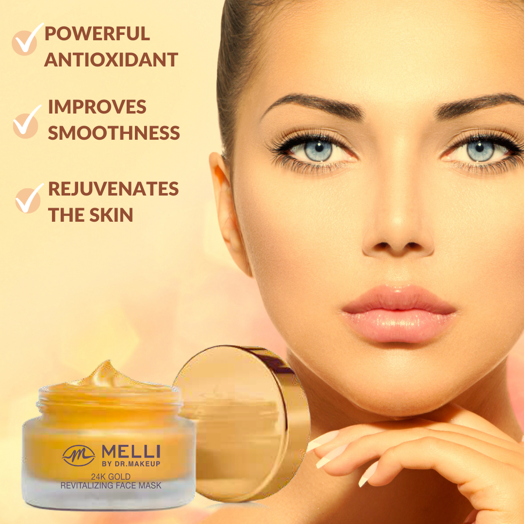 Upptäck våra lyxiga ansiktsmasker med guld som ger din hud en strålande lyster. Perfekt för att återfukta och revitalisera din hy.