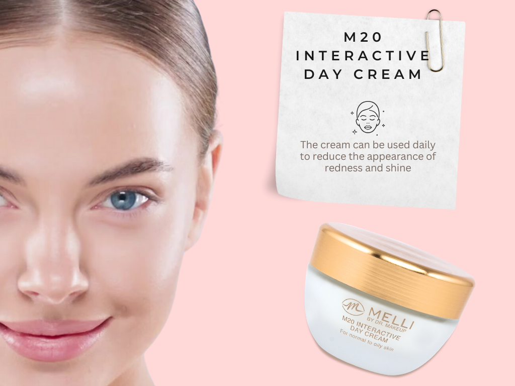 Ansiktskräm för reducera irritation, protects against excessive sebum production