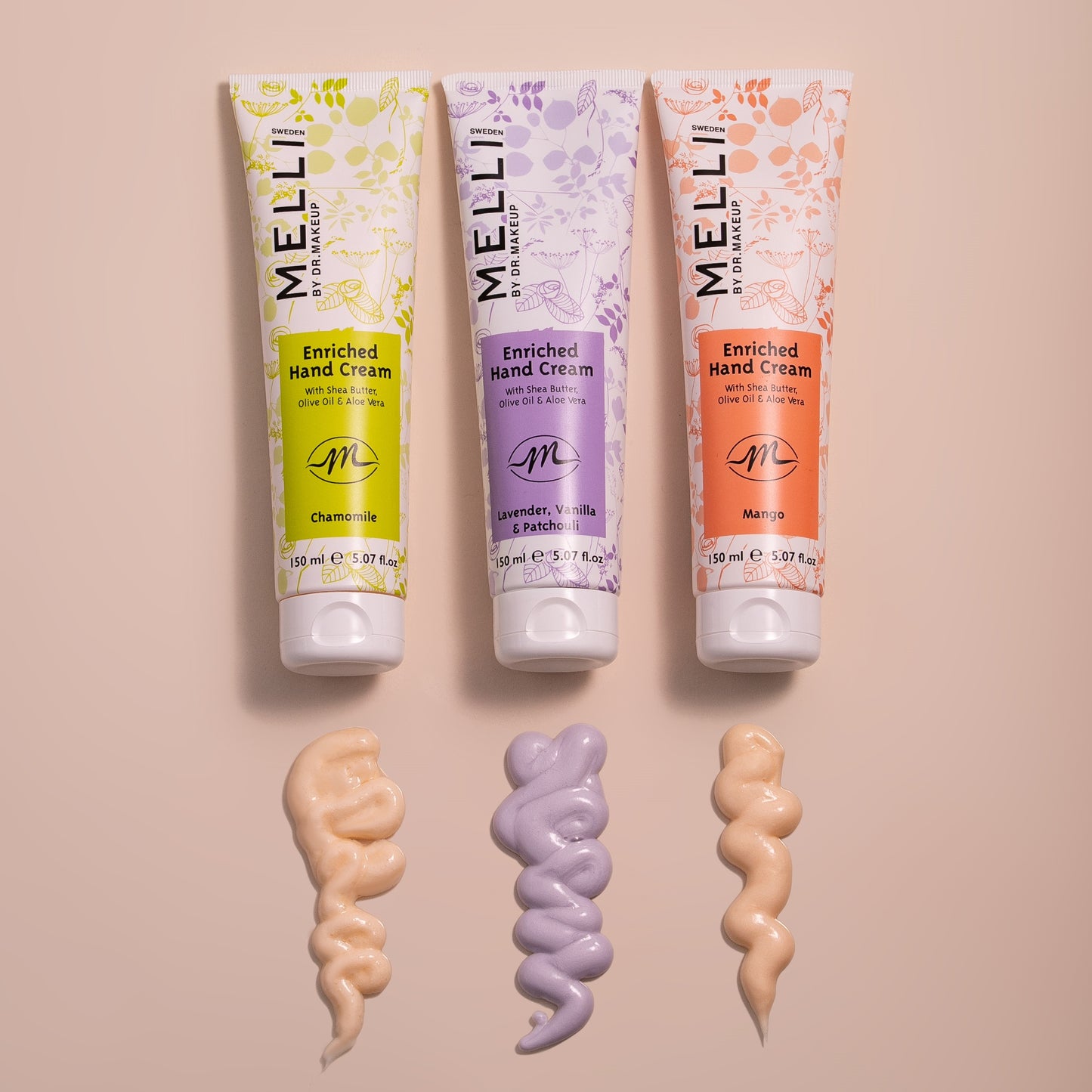 Angereicherte Handcreme Lavendel, Vanille und Patchouli / 150 ml