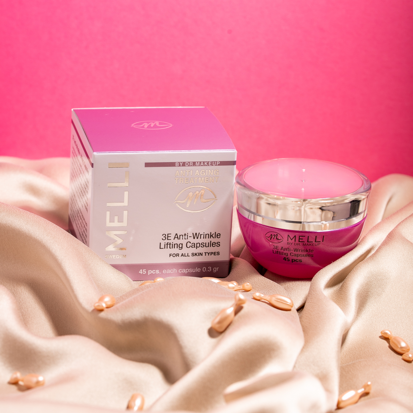 Hudvård ansikts kapslar