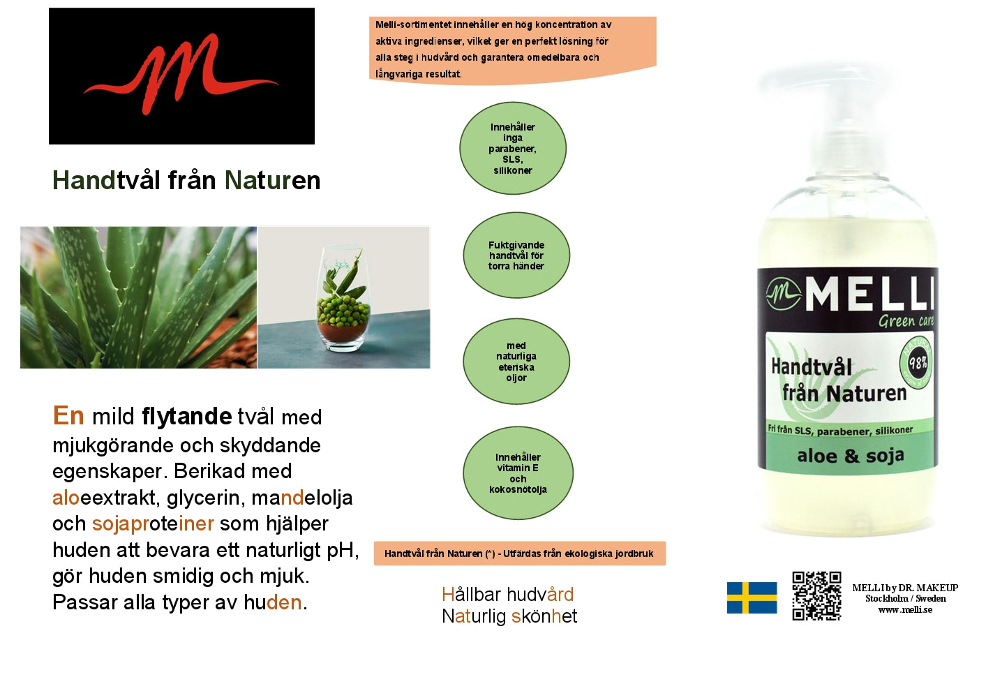 Handseife Aloe & Soja / 500 ml