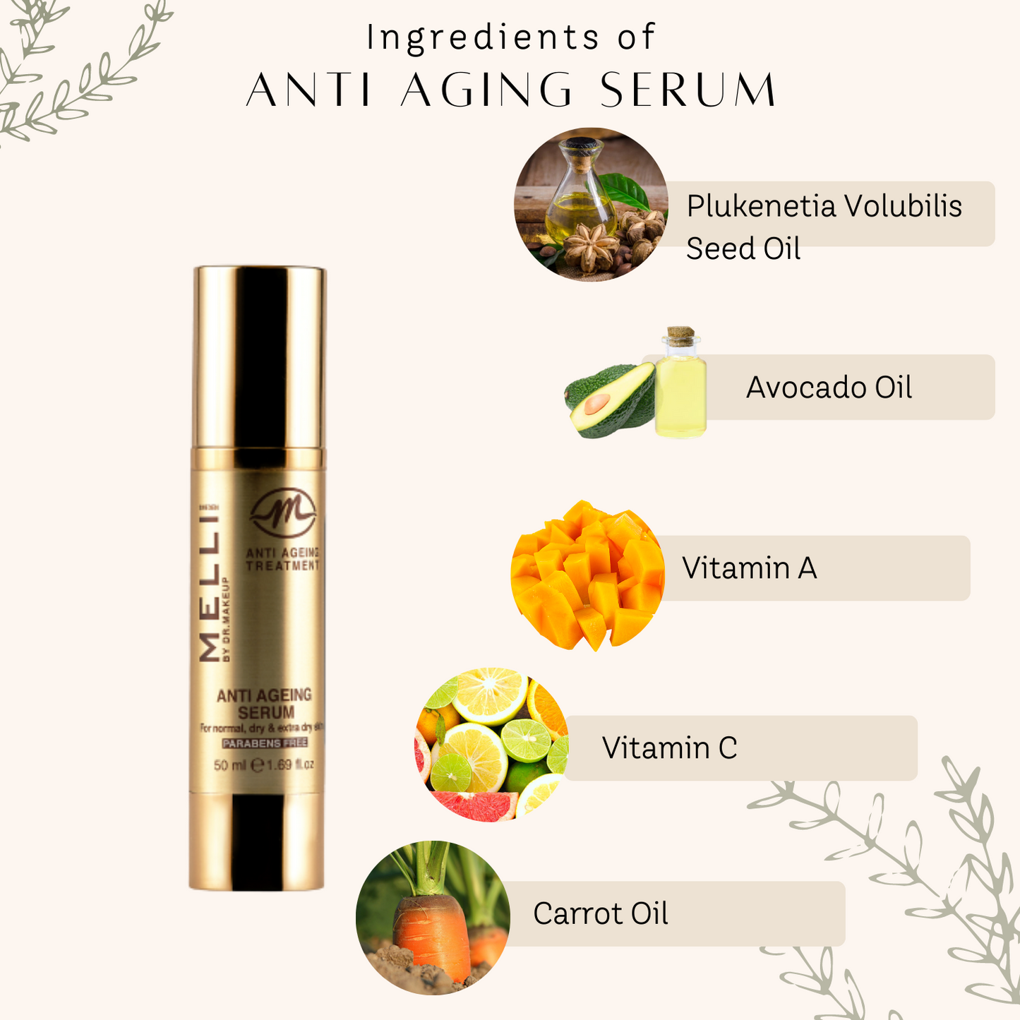 Anti Aging Serum / 50 ml